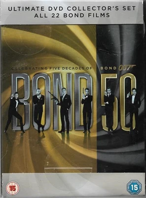 James Bond Bond 50 22 DVD BOXSET POSTED 48 HOURS TRACKED - Image 1 of 3