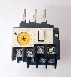 FUJI ELECTRIC TR-0N TR13N THERMAL OVERLOAD RELAY 1.4-2.2A - Picture 1 of 7