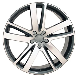 20" Gunmetal w/Machined Face Wheel fit for Q7 - Picture 1 of 3