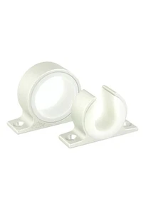 Lee's Single Rod Rack Set - Satin Silver Finish Angelrute Aufbewahrung Halterung MC70 - Bild 1 von 3