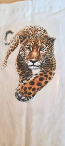 Wunderschöner Leopard 10 x 6,5 cm  Aufbügler Aufnäher Patches waschbar haltbar - Bild 1 von 5