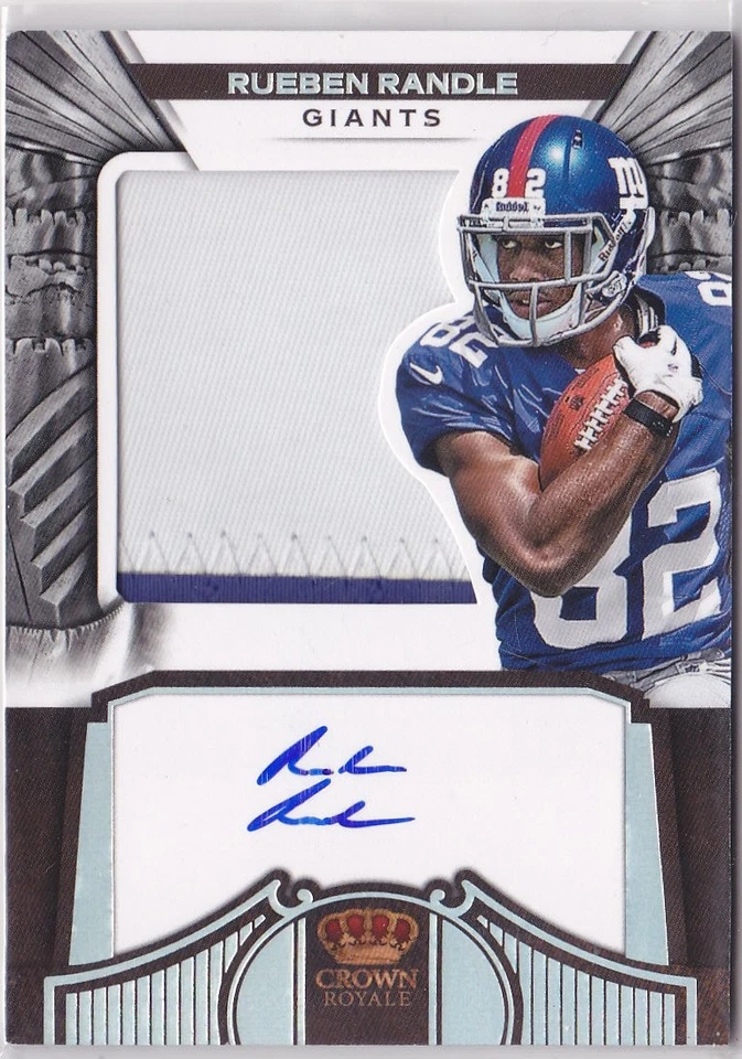 2012 Rueben Randle Crown Royale Silhouette Patch Auto RC /149 #279 (A6585) - Image 1 of 1