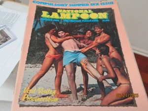 National Lampoon , Compulsory Summer Sex Issue , Aug.. 1976 - Imagen 1 de 2