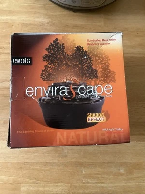 Homedics Envira Scape ~ Fuente de Relajación ~ Con Efecto Sombra ~ NUEVO ~ SELLADO Foto 1 de 4