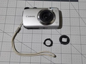 Canon PowerShot A3300 IS HD Digital Camera, Silver. AS-IS, Untested. - Picture 1 of 10