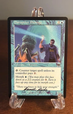 Disruptive Pitmage -  Magic the Gathering MTG Onslaught Artist Proof AP - Image 1 of 2