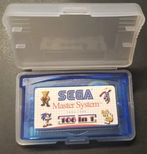 Sega Megadrive Classics 106 en 1 Gameboy Advance Gba Nintendo Juego Sonic EE. UU. - Imagen 1 de 4