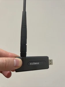 EDIMAX WIRELESS HI-GAIN TURBO MODE USB ADAPTER IEEE 802.11g EW-7318USg - Picture 1 of 3