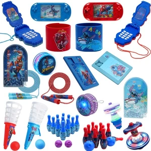 10Pk Spiderman Stitch Kid Travel Game Educational Brain Teaser Pocket Money Toys - Picture 1 of 19