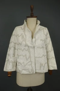 ANNETTE GORTZ Multicolor Casual Long Sleeve Open Front Outerwear Coat Size S - Picture 1 of 15