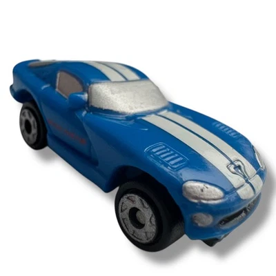Vintage Micro Machines Dodge Viper Coupe Blue White Stripe 1996 LGT - Image 1 of 4