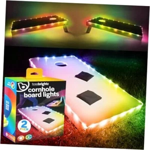 Toss LED Cornhole Lights for Board and One Size Color Changing/Color Select - Picture 1 of 8