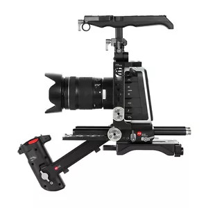 JTZ DP30 Cage Baseplate Shoulder Rig Top Handle KIT fr Blackmagic Cinema Camera - Picture 1 of 1
