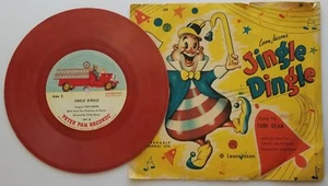 Leon Jason's Jingle Dingle Kids 45 RPM Record Sung by Toby Dean - Imagen 1 de 5