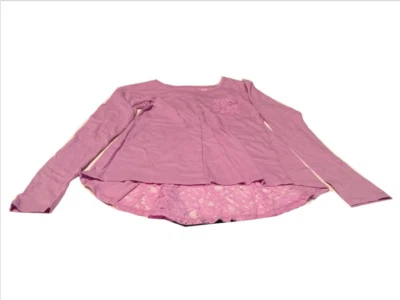 Epic Threads Girls' Lace-Detail Top, Only at Macy's , Violet Tulle , Size XL - Image 1 of 3