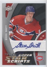 2009-10 Upper Deck Trilogy Super Star Scripts Steve Shutt #SS-SS Auto HOF
