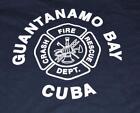 Us Military Gitmo Guantanamo Bay Cuba Crash Fire Rescue Fire Fighter Shirt - Xxl
