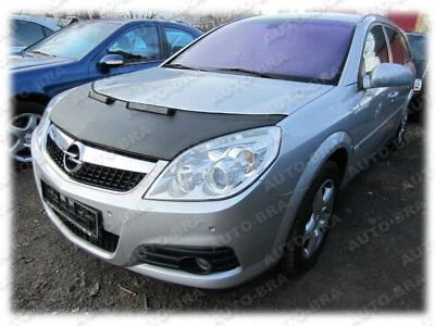 Sujetador de protección contra impactos de piedras para Opel Vectra C Signum Facelift año 2005-2008 Haubenbra - Imagen 1 de 3