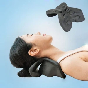 Adjustable Cervical Traction Device Stretcher Pain Relief Posture Spine Align - Picture 1 of 16