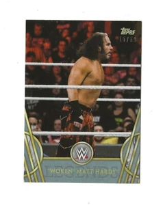 2018 Topps Legends of the WWE MATT HARDY Silver Parallel #15/50 - Foto 1 di 2