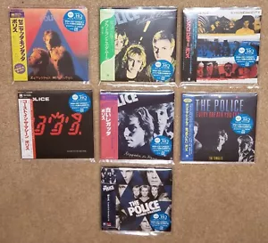 THE POLICE - 7 CD Japan Mini LP MQA UHQCD CD - Bundle - Picture 1 of 1