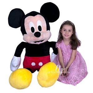Pluszowa Myszka Miki 130cm Gigant Topolino Oryginalna Disney Miękka Pluszowa Duży rozmiar
