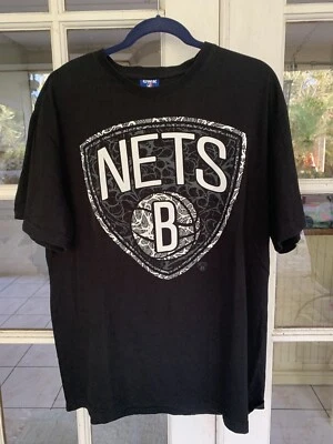 Brooklyn Nets Men's Tee Shirt Unk Blue Label Black XL - Image 1 of 4