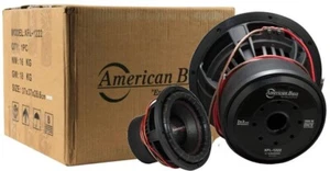 Nuevo Subwoofer American Bass XFL-1222 12" Doble 2 Ohmios 2000 Vatios Max Coche Sub - Imagen 1 de 1
