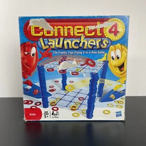 Connect Four 4 Launchers Board Game 100% Complete - Picture 1 of 6