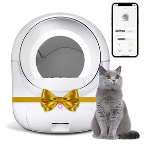 Self-Cleaning Cat Litter Box Automatic APP Control Odor Remove Safety Protection - Picture 1 of 12