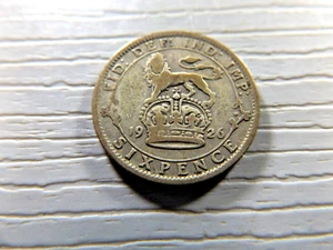UK GREAT BRITAIN 1926 Sixpence - Picture 1 of 2