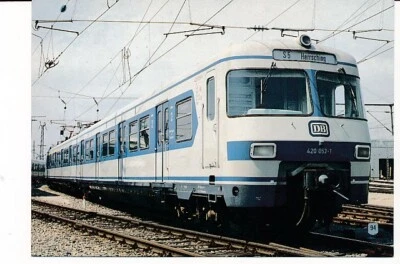 D100938 Baiureihe 420 Núremberg 1985 trenes locomotoras postal Alemania Foto 1 de 2