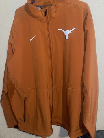 Nike UT Texas Longhorns Football Full Zip Jacket Big & Tall Size 4XL Pre Owned Cover