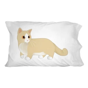 Funda de almohada de cama novedad para gato Munchkin - Imagen 1 de 3