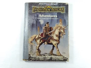 AD&D Forgotten Realms: Adventures Hardcover Book - Picture 1 of 10