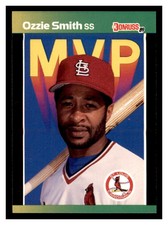 1989 Donruss Bonus MVP's #BC-14 OZZIE SMITH St. Louis Cardinals ~C3W