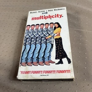 Multiplicity VHS VCR Video Tape Movie Michael Keaton Preowned - Picture 1 of 2