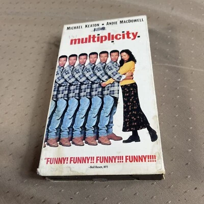 Multiplicity VHS VCR Video Tape Movie Michael Keaton Preowned - Image 1 of 2