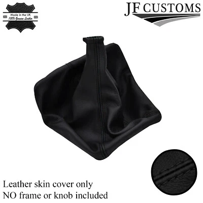 Schwarz Naht Passend für Hummer H3 05-11 Manuell Leder Shift Stiefel Eigener Neu - Bild 1 von 3