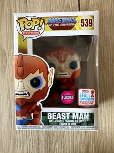 Funko 2017 Fall Convention Masters of the Universe Flocked Beast Man Pop #539 - Foto 1 di 6