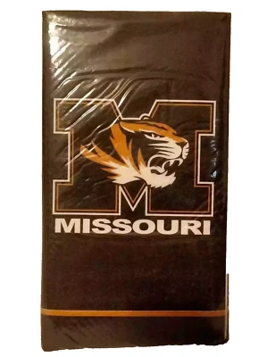 WESTRICK Missouri Tigers Guest Paper Towels 16ct Officially Licensed 8" x 4"