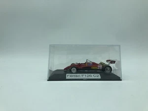 MODELLINO AUTO FERRARI F126 C2 N27 1982 ROSSA - EDICOLA - SCALA 1:43 - Picture 1 of 2