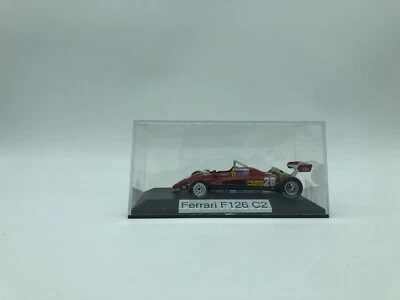 MODELLINO AUTO FERRARI F126 C2 N27 1982 ROSSA - EDICOLA - SCALA 1:43 - Immagine 1 di 2