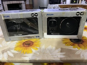 ALTOPARLANTI VINTAGE NUOVI - PHILIPS SBM 130 - SPEAKERS D'EPOCA CAR STEREO RADIO - Foto 1 di 11