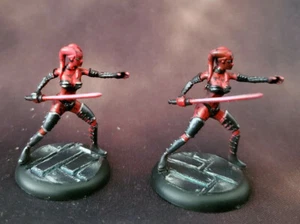 Darth Talon Mujer Twi'lek Personalizado Star Wars Legión Miniatura con Sable de Luz RPG - Imagen 1 de 13