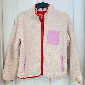 Lego x Target New Size S Contrast Pocket Sherpa Jacket Cream New Limited Edition - Picture 1 of 8
