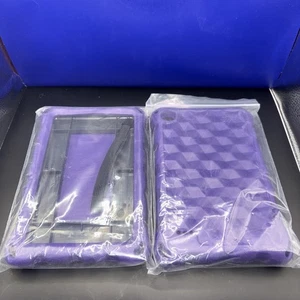 Amazon Fire 7 Kids Edition 7in Tablet Case Purple Silicone Cover New Sealed - Picture 1 of 1