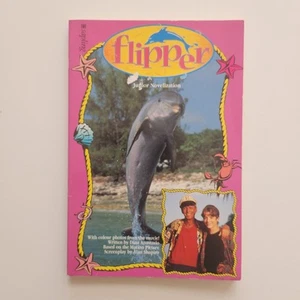 Flipper: Junior Novelisation By Dina Anastasio - Paperback Book of the Movie GUC - Picture 1 of 7