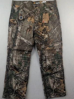 Pelele Carhartt Realtree Full Swing Cryder Rain Defender DWR ajuste relajado 38x30 Foto 1 de 4