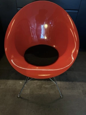 2 x Kartell Ero/S Designerstuhl Rot von Philippe Starck - Bild 1 von 4